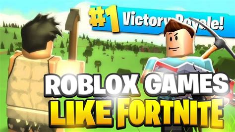 Top 10 Roblox games like Fortnite August 2022 