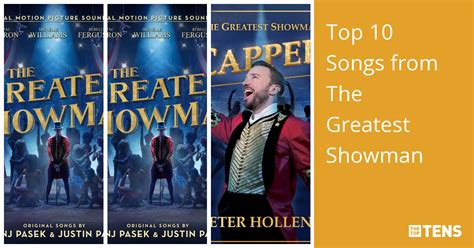 Top 10 Songs from The Greatest Showman - TheTopTens