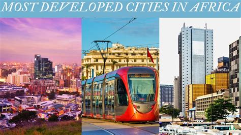 Top 10 most developed cities in Africa (UPDATE 2024)