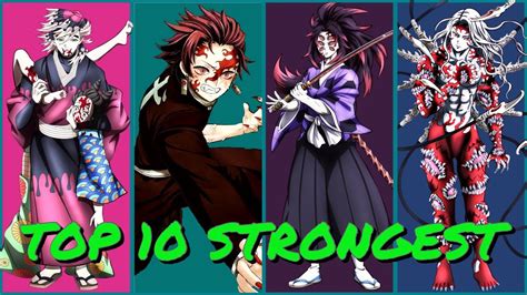 Top 10 strongest demons in demon slayer #shorts #demonslayer