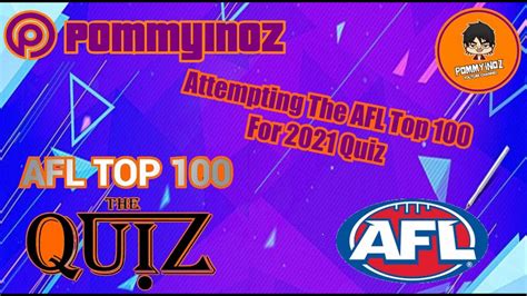 Top 100 AFL Players 2024 Quiz - By jackman11 - Sporcle