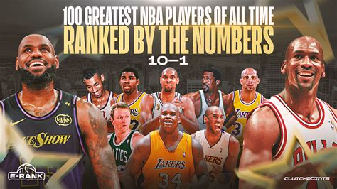 Top 100 nba players of all time. .  ...