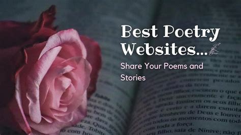 Top 15 Best Websites to Write And Share Your Poetry - Poem Home