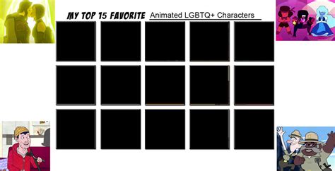 Top 15 Favorite Animated LGBTQ+ Characters Meme