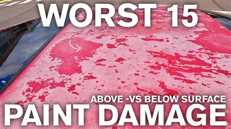 Top 15 Types of Paint Damage You Need to Know ATA 202