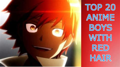 Top 20 Anime Boys with Red hair - YouTube