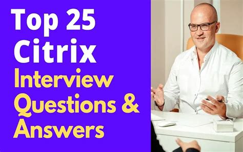 Top 20 Citrix Interview Questions and Answers (2024) - Guru99