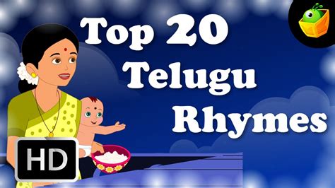 Top 20 Hit Telugu Nursery Rhymes For Kids HD …