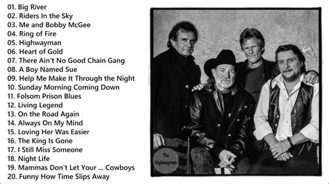 Top 20 The Highwaymen Songs Collection - Youtube Music