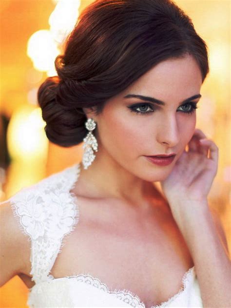 Top 21 Bridal hairstyles with fringes HairStyles for Women