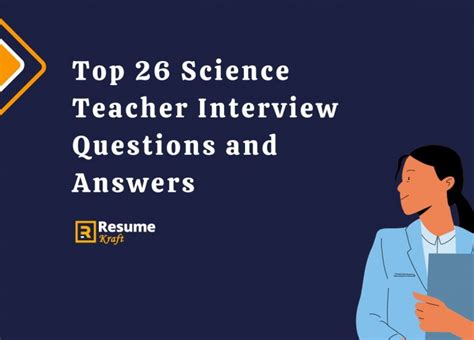 Top 26 Science Teacher Interview Questions and Answers in 2024