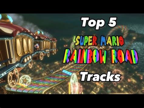 Top 5 Best Mario Rainbow Road Tracks! : r/YouTube_startups