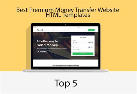 Top 5 Best Premium Money Transfer Website HTML Templates Our Code World