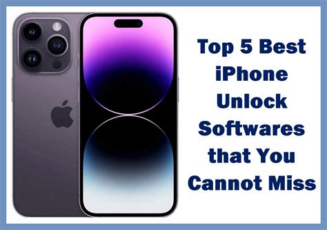 Top 5 Best iPhone Unlock Softwares of 2024 You Cannot Miss