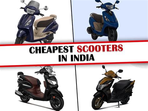 Top 5 cheapest scooters in India - Times Now