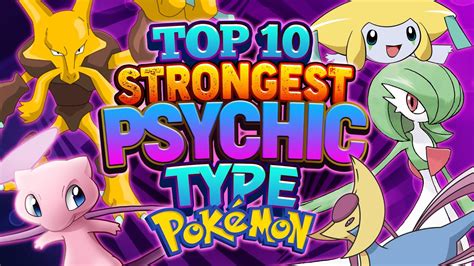 Top 5 strongest Psychic-Type moves in Pokemon