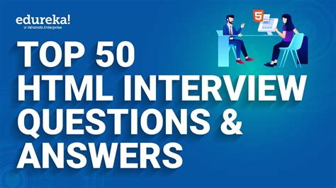 Top 50+ HTML Interview Questions & Answers To Get Your Dream Job