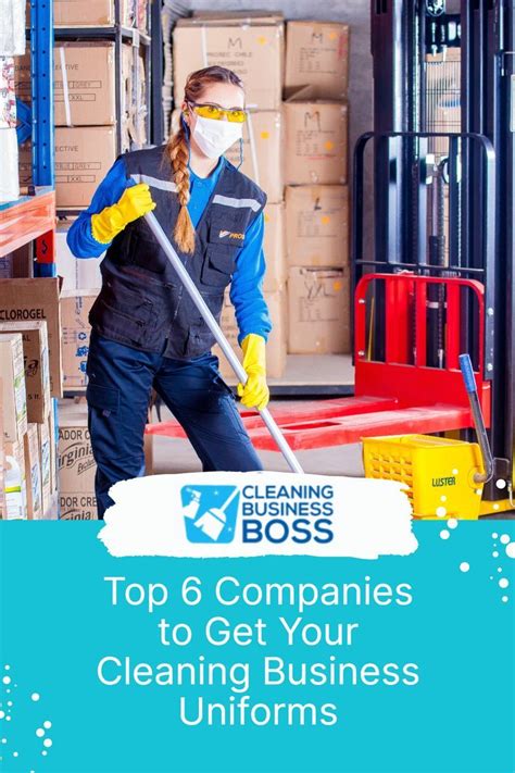 Top 6 Companies to Get Your Cleaning Business Uniforms