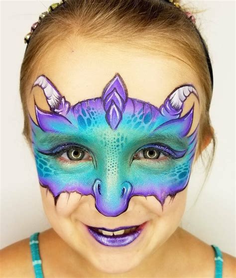 Top 6 Dragon Face Paint Designs & Video Tutorials