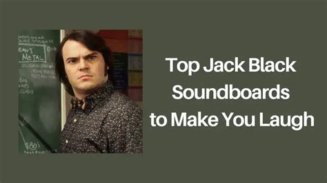 soundboard jack black