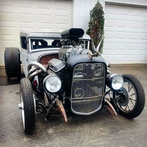 Top 70 Best Badass Rat Rod Ideas - Coolest Custom Cars