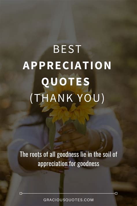 Top 72 Best Appreciation Quotes (THANK YOU) - Gracious Quotes