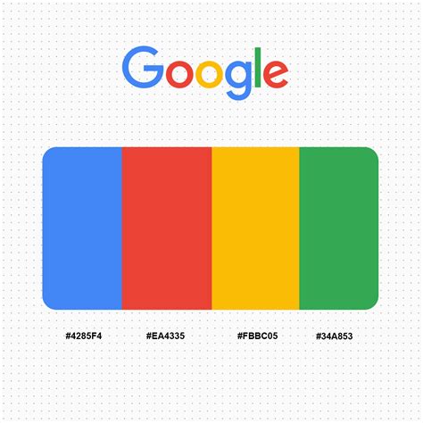 Top 99 google logo hex colors most viewed and downloaded Wikipedia