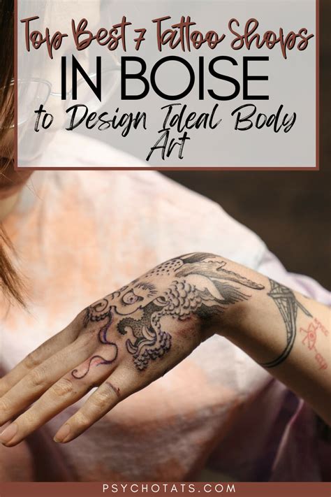 Top Best 15 Tattoo Shops in Boise to Design Ideal Body Art