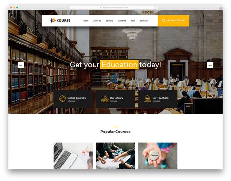 Top Best Free Education School College Website Templates 2020