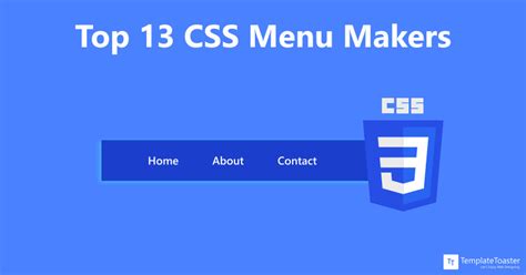 Top CSS Menu Makers for websites TemplateToaster Blog