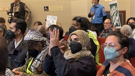 Top California politicians are condemning video of Oakland council meeting on Gaza. Is it fair?