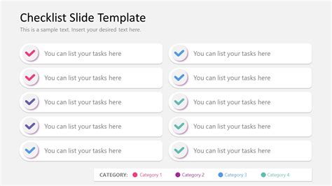 Top Checklist Templates PowerPoint Checklist Template Checklist for