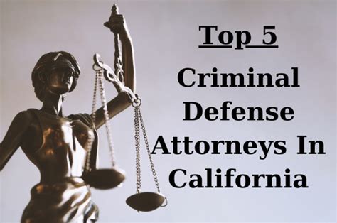 Top Criminal Defense Attorneys In California ⚖️ Apr 2024