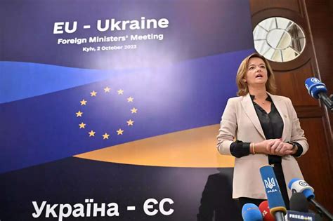 Top European diplomats meet in Kyiv to support Ukraine as signs of strain show among allies