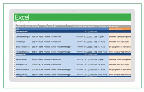 Top Excel Templates For Human Resources Smartsheet