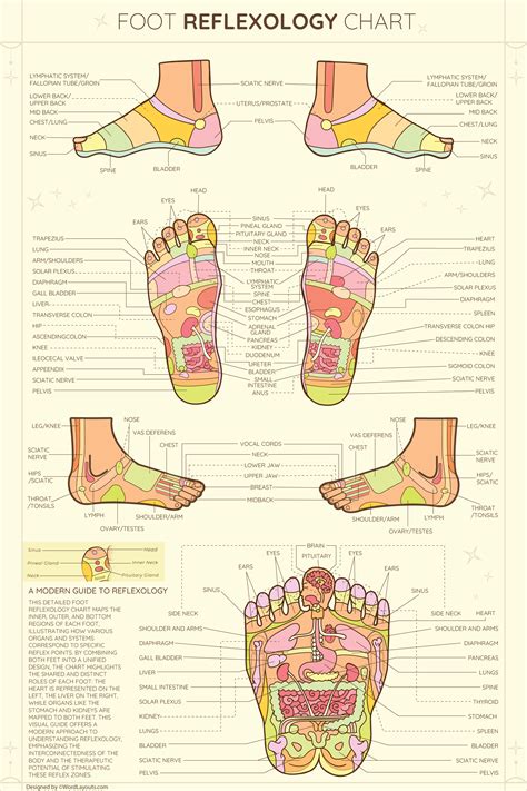 Top Foot Reflexology Chart