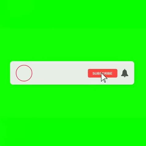 Top Green Screen Animated Subscribe Button 2 YouTube