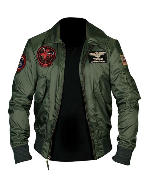 Top Gun Maverick Tom Cruise Flight Bomber Jacket Jet Pilot …