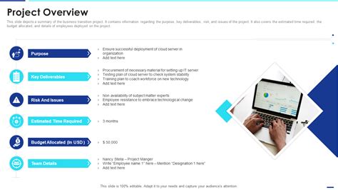 Top Project Overview Templates Project Management Overview Templates