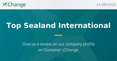 Top Sealand International Co., Ltd. - Panjiva