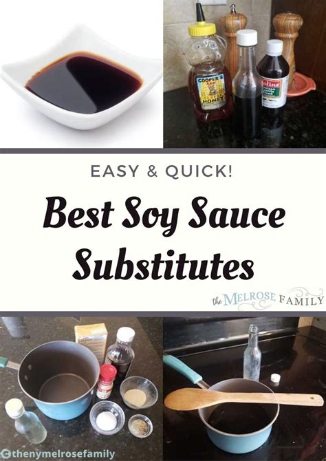 Top Soy Sauce Substitutes - The Melrose Family