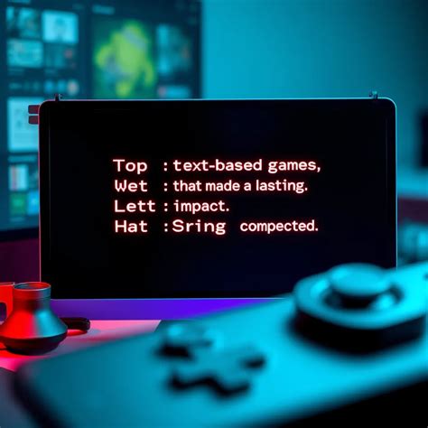 Top Text Based Video Games