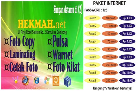 Top Wallpapper Biling Warnet Amarta Karya