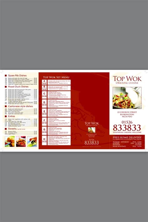 Top Wok Oriental Cuisine Ruskington ⏰ opening times …