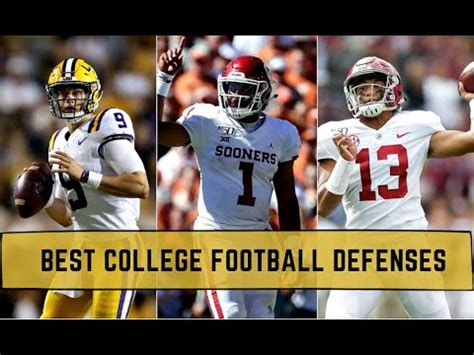Top college defenses. 4. Ohio State. Ohio State has brought in more 4 and 5 star talent than anyone else in the conference, and that will help propel them to another top 5 season defensively. 3. Iowa. Iowa is year in and year out one of the best defenses the conference has and that shouldn’t change this year. 