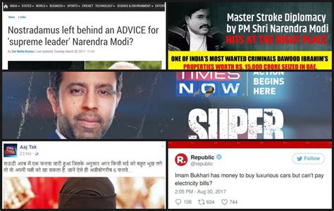 Top fake news stories circulated by Indian media in …