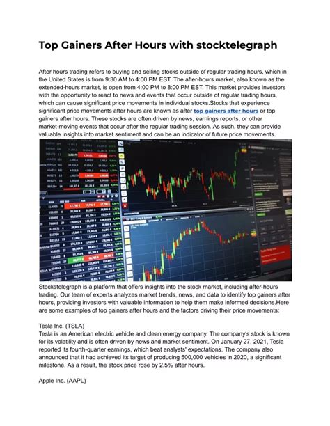 5. TradingView — Best After-Hours Stock Screener for Market Access. My fifth after-hours stock screener pick is TradingView. TradingView offers a robust after-hours screener that identifies the gainers, losers, and movers during after-hours trading.. 