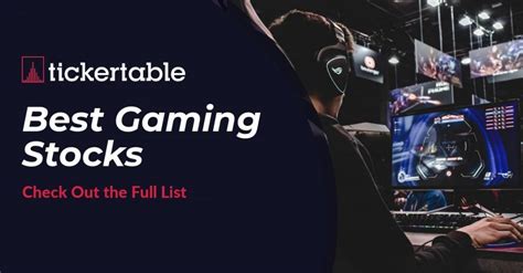 Top gaming stocks. Things To Know About Top gaming stocks. 