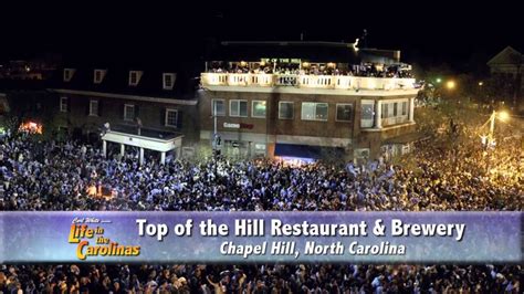 Top of the hill chapel hill. Top of the Hill opens daily as a restaurant that has been voted "Best Place to Impress a Date," "Best Place to See and Be Seen," and "Best Outdoor Deck," among other awards. The locals frequent the Top for great food and brews, and visitors will find it highly recommended as a true taste of Chapel Hill. Patrons indulge in an eclectic selection of … 