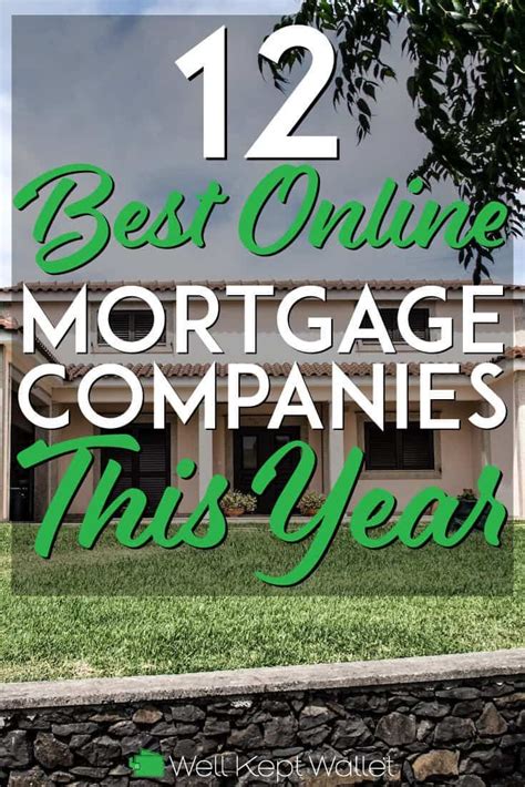 Dec 1, 2023 · The Best Online Mortgage Lenders 2023; Better.com; Guaranteed Rate; PNC Bank; Ally ; LoanDepot; Rocket Mortgage; Guild Mortgage; Mr. Cooper; Summary: The Best Online Mortgage Lenders This... . 